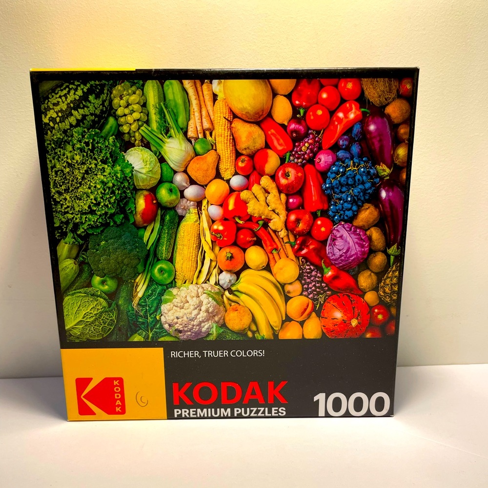 Kodak Premium - Puzzle 1000 Pieces | Rainbow Superfoods
